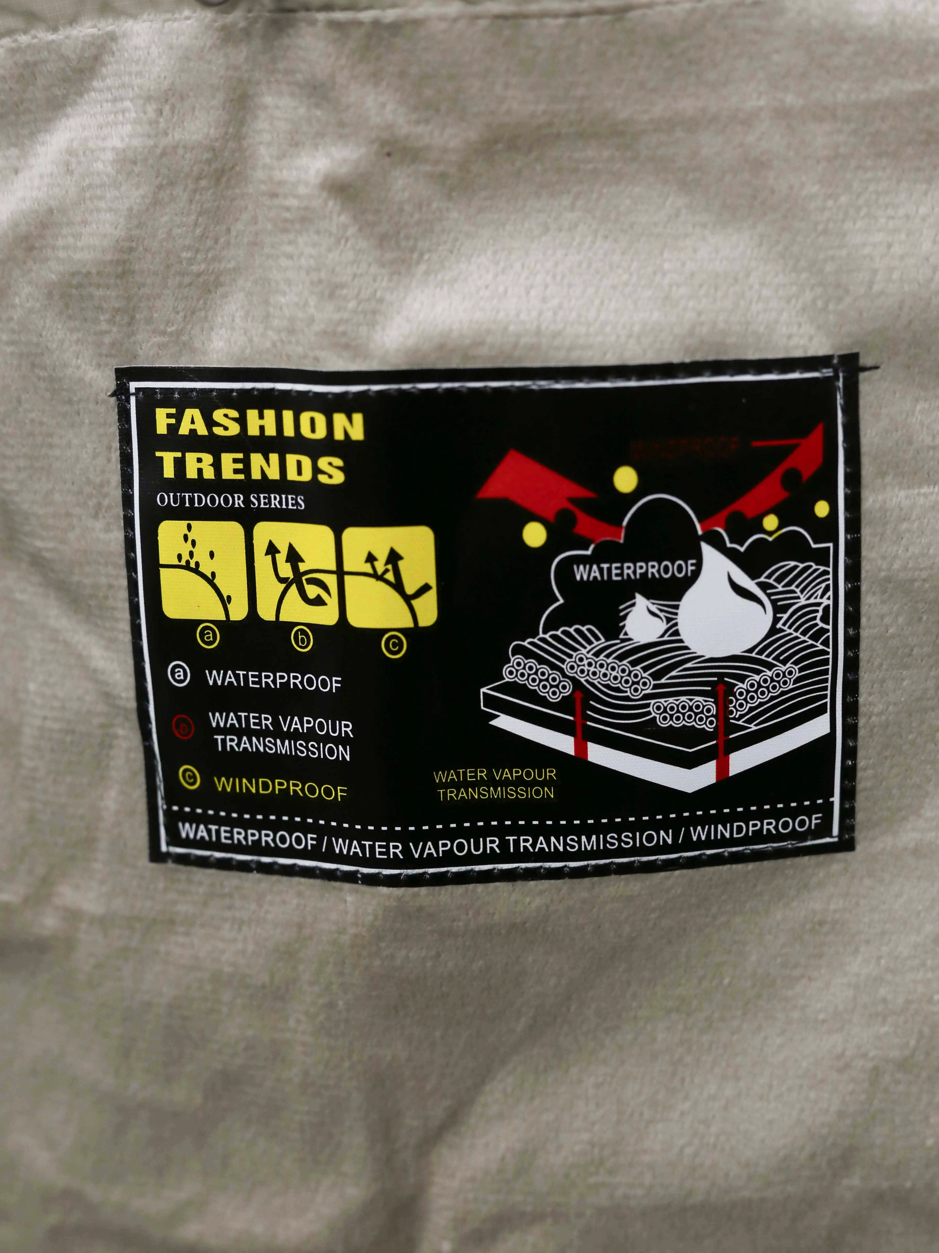 Khaki details real shot # P380